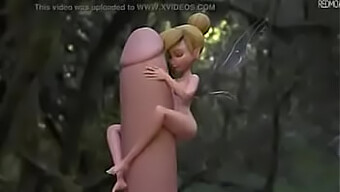 Hentai Tinker Bell Enjoys A Rough Ride On A Big Cock