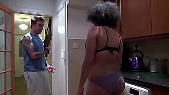 A British Man Enjoys Sex With A Curly-Haired Black Woman