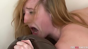 Redhead Slut Enjoys A Good Blowjob And Facial