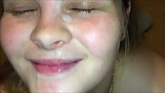 Teen Babe Gets Filmed On Iphone By Guy Giving Amazing Blowjob And Receiving Facial