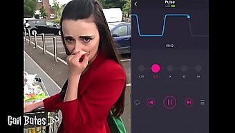 18+ Teen Gets Humiliated And Pleasured With Vibrator In Public