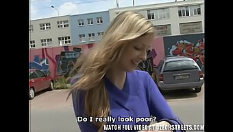 Czech Street Teen Gets A Blowjob And A Fuck