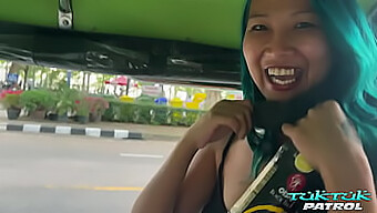 Busty Thai Babe Enjoys A Deepthroat And Fucking From A Big Cock