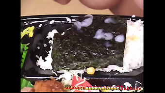 Japanese Teen Gets A Sushi-Filled Orgasm