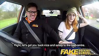 18+ Teen (18+) Gets Her Oral Fix While Driving In This Hot Video