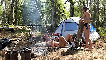 Bareback Camping With A Bisexual Couple