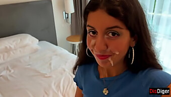 Step Sister Gets A Facial And Public Humiliation In Cumwalk Video