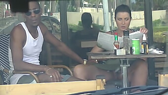 My Cheating Wife In Action: Part 3 - Parting Ways At A Cafe And Getting Caught With A Black Man