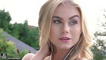 Beautiful Blonde Babe Takes On A Massive Penis In Hd