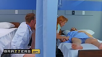 Medical Adventures - Redhead Nurse And Doctor Explore Their Desires