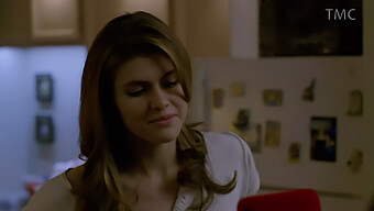 Alexandra Daddario'S Ass And Kissing In True Detective