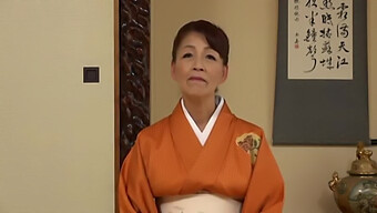 Japanese Granny: Mature Milf In Action