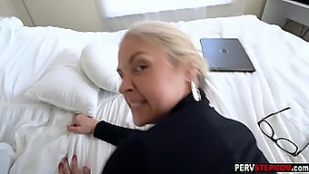 Big Ass Milf Enjoys A Wild Ride With Her Stepson'S Big Cock