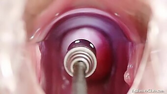 Blond Bombshell Gets Anal Pleasure And Enema With Medical Device