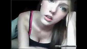 A Young Girl Indulges In Self-Pleasure On Webcam