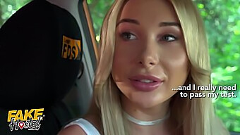 Blonde Sexbombe Marilyn Crystal Bekommt Von Ihrem Lehrer Ihre Enge Muschi Bis Zum Limit Gedehnt