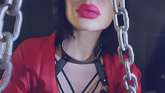 Bdsm Queen Emma Whips And Smears Her Face