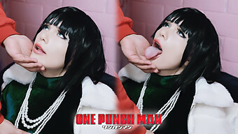 Fubuki Cosplay'S Big Cock And Pussy Make You Her Sex Slave - One Punch Man