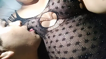 Milf With Small Tits Gets Her Nipples Played And Pussy Sucked