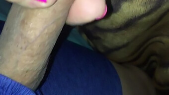 Footjob Mit Einem Latinaluder